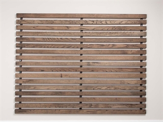 2Easy egetræs vægpanel 100x130 smoked olieret fra House of Sander.