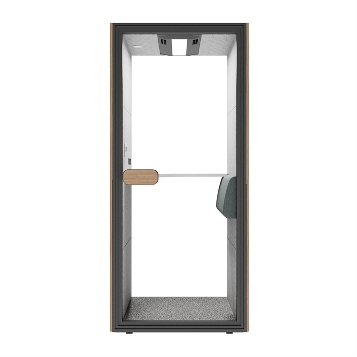 ME1 telefonboks fra FTI - her vist med højrevendt dør.