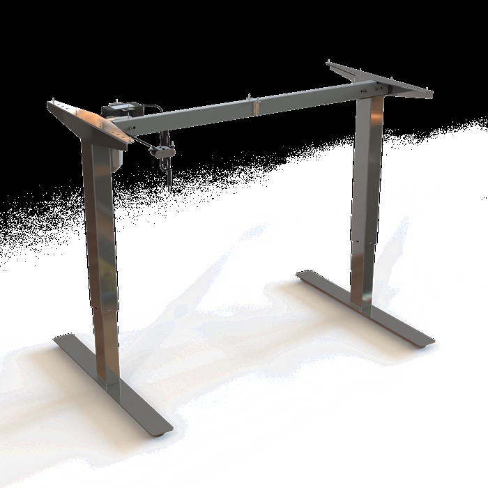 Elegant hæve sænkestel i høj kvalitet fra Conset i krom.