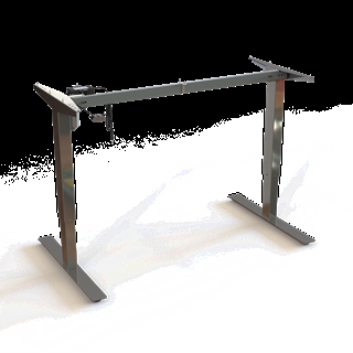 Elegant hæve sænkestel i høj kvalitet fra Conset i krom.