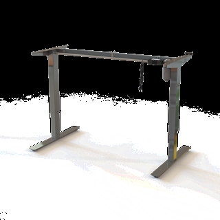 Elegant hæve sænkestel i høj kvalitet fra Conset i krom.