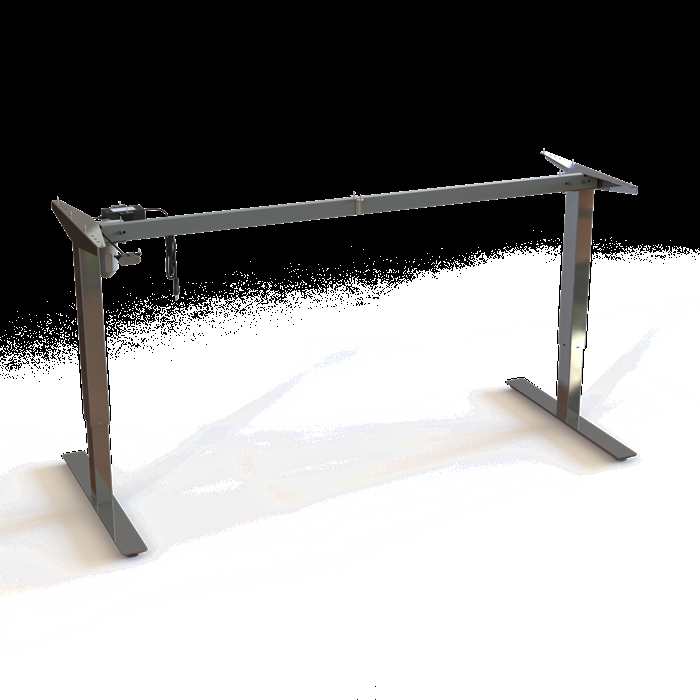 Elegant hæve sænkestel i høj kvalitet fra Conset i krom.