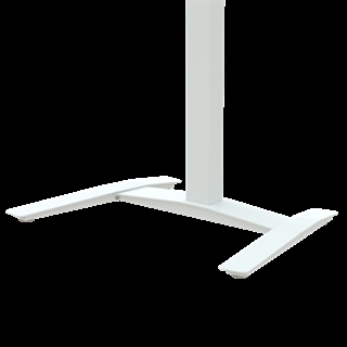 DEtalje af Conset 501-9 7W080 enkeltsøjle have/sænkestel i hvid fra Conset.