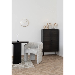 Miljøbillede med Monroe fuldbetrukket spisebordsstol i natur fra House Nordic.