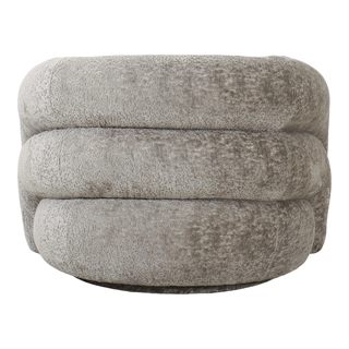 Valleta loungestol med drejefunktion i natur fra House Nordic.