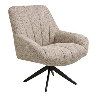 Grandola loungestol med drejefunktion igrå fra House Nordic.