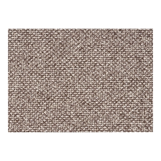 Detalje af stoffet til Kingston venstrevendt loungesofa m/2 puder i brun fra House Nordic.