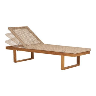 Derby solseng i teak/polyrattan fra House Nordic.