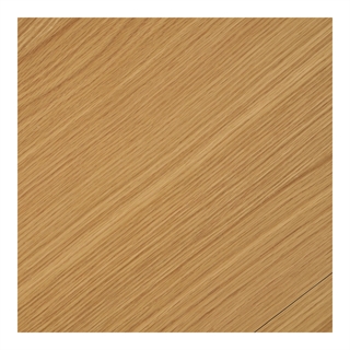 Nærbillede af boprdpladen på Bundaberg Spisebord i eg med 2 tillægsplader fra House Nordic.