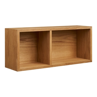 Oshawa vægreol med 2 rum i eg fra House Nordic.