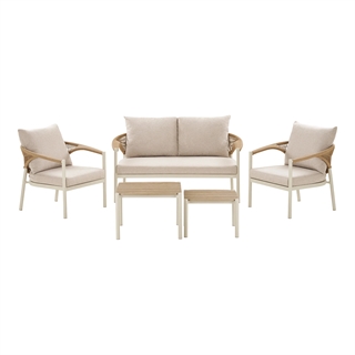 House Nordic - Abela Loungesæt (sand, natur)