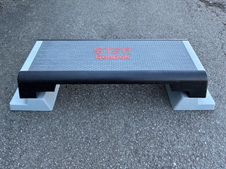 Reebok stepbænk - i højeste stilling (25 cm).