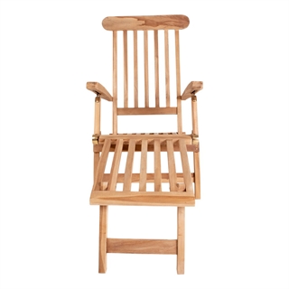 Arrecife dækstol i teak fra House Nordic.
