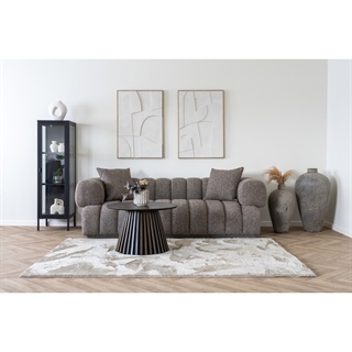Miljøbillede med Aurora 3 pers. sofa i brun fra House Nordic.