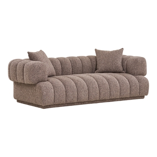 Aurora 3 pers. sofa i brun fra House Nordic.