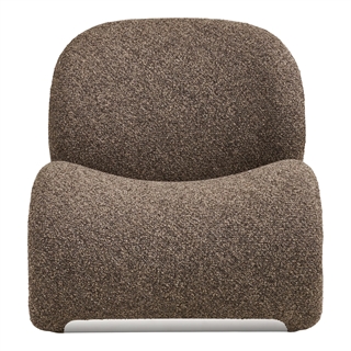 Sofia loungestol i brun fra House Nordic.