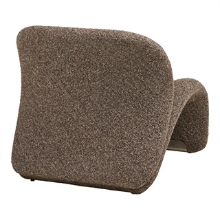 Sofia loungestol i brun fra House Nordic.