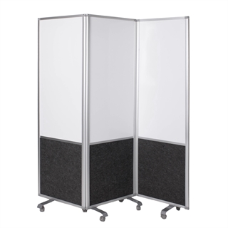 Pz Flex Foldevæg m/whiteboard fra FTI.
