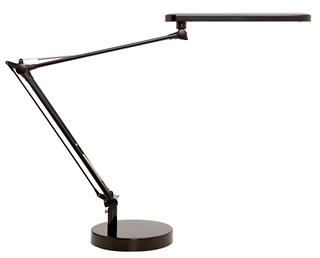 Flot og elegant bordlampe fra Unilux i sort.