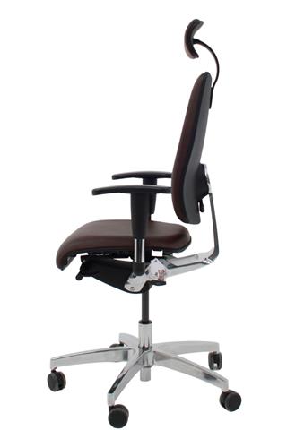 Tronhill onda executive kontorstol brun