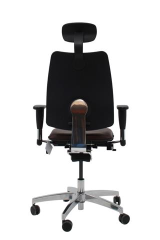 Tronhill onda executive kontorstol brun