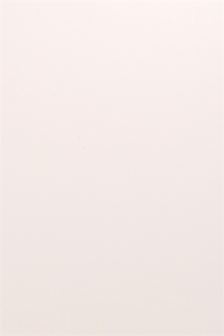 Det hvide korpus set tæt på.
