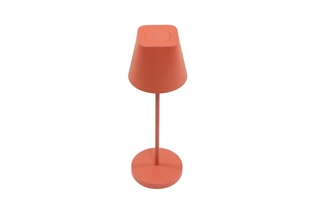 Ava opladelig LED bordlampe fra Unilux i rød.