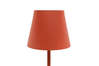 Ava opladelig LED bordlampe fra Unilux i rød.