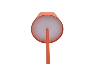 Ava opladelig LED bordlampe fra Unilux i rød.