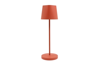 Ava opladelig LED bordlampe fra Unilux i rød.