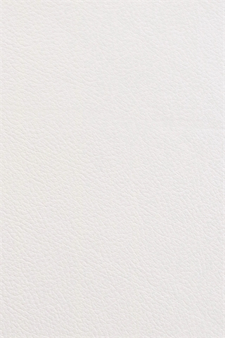 Det hvide læder set tæt på.