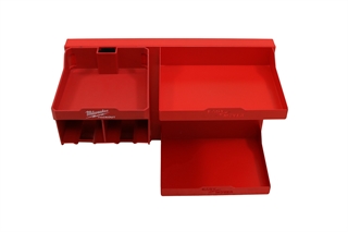 Billede af EMT1 tilbehørssæt til EM1 Bordvogn med ryg og pladeholder fra Easy-Mover.