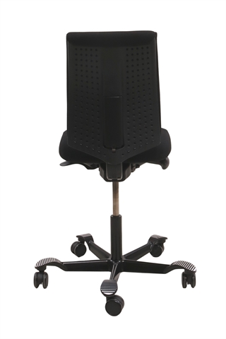 Håg H05 5300 kontorstol i sort set bagfra.