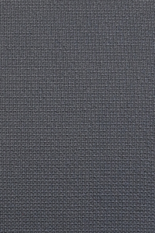 Det grå fame stof set tæt på.