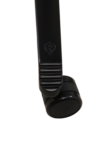 Fodkrydset set tæt på.