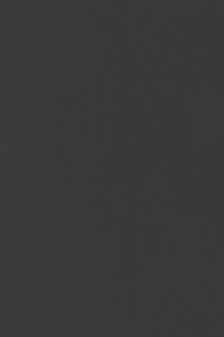 Det sorte kunstlæder set tæt på.