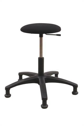 RH taburet set i sort med sort stel.