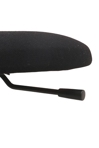 RH taburet set i sort med sort stel.