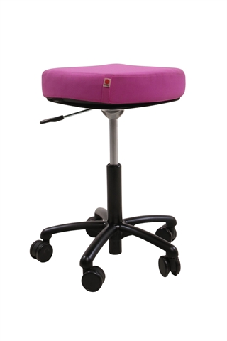 Vela Samba 410 Taburet i lys violet med sort fodkryds.
