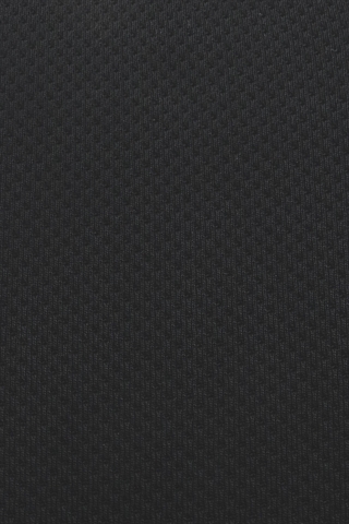 Det sorte stof set tæt på.