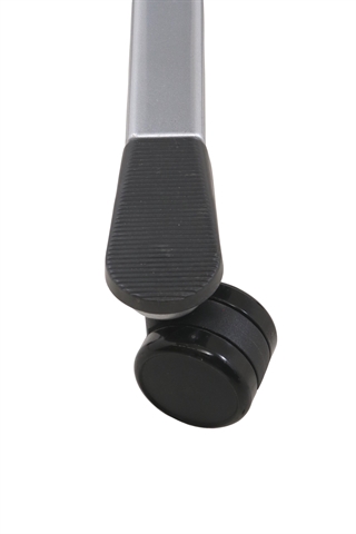 Det sølvgrå fodkryds set tæt på.