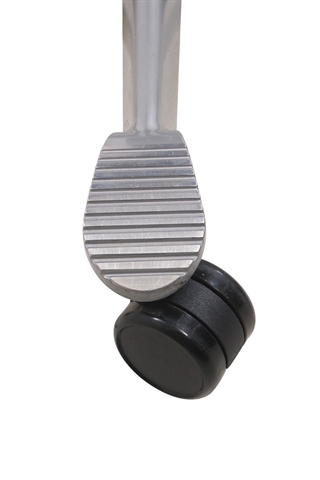 Fodkrydset set tæt på.