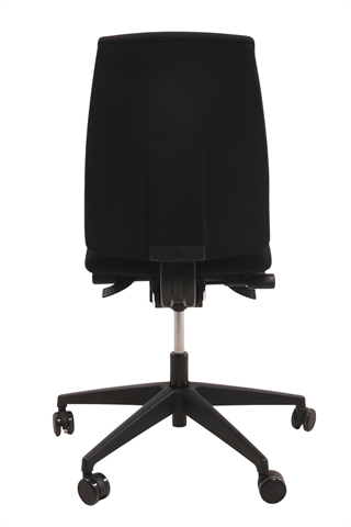 Interstuhl 16G2 kontorstol set fra siden af.Interstuhl 16G2 kontorstol set bagfra.