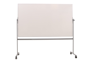Lintex whiteboard på stativ set forfra.