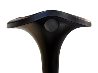 Zanzibar barstol i sort.