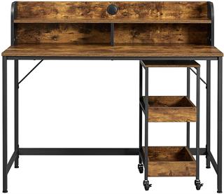 Primærbillede af dette skrivebord i rustik brun/sort fra Vasagle.