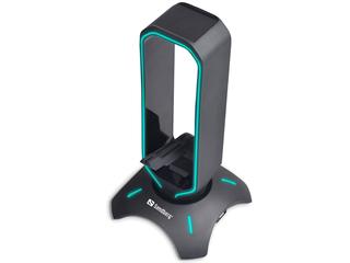 Smart kombineret USB-hub og headsetstander fra Sandberg