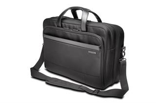 Kensington - Contour - 17" Skuldertaske (sort)
