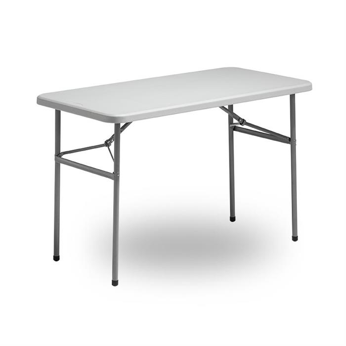 Et særdeles flot og velegnet klapbord fra Elj i grå/sølvgrå.