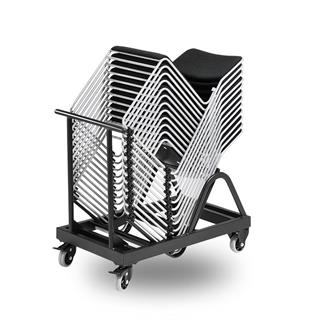 Funktionel sækkevogn til stabelbare stole fra ELJ